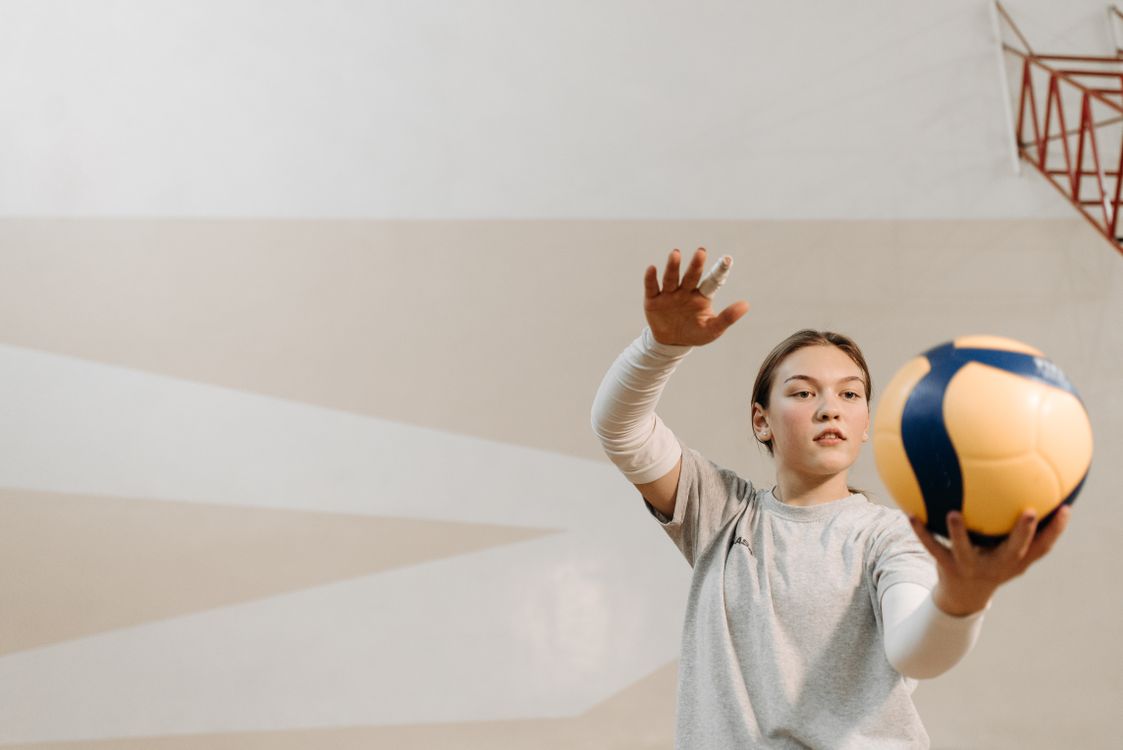 Scena illustrativa di pallavolo; non ritrae la squadra Volley Valley
